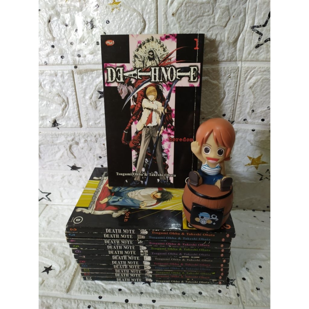 Komik Death Note 1-12 (set ke-2)