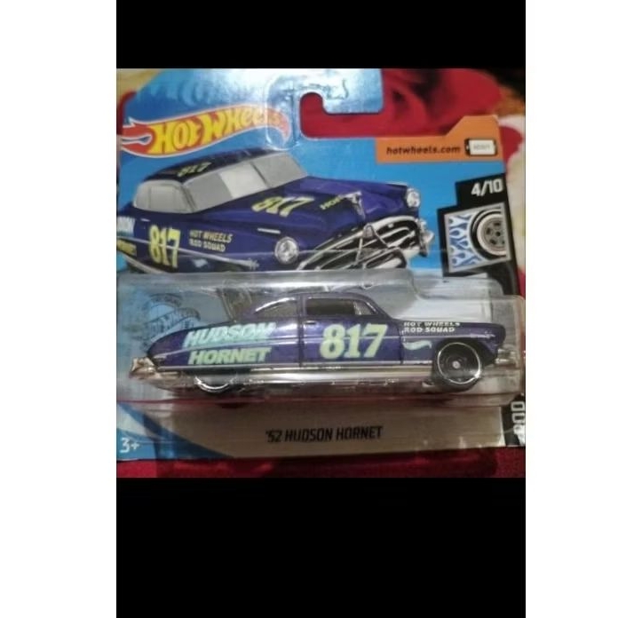 Hot Wheels Basic 52 Hudson Hornet Shorts Card