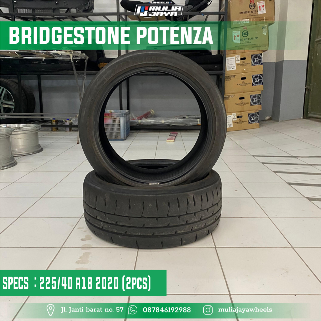 Ban Mobil Bridgestone Potenza R18 225 40 2020