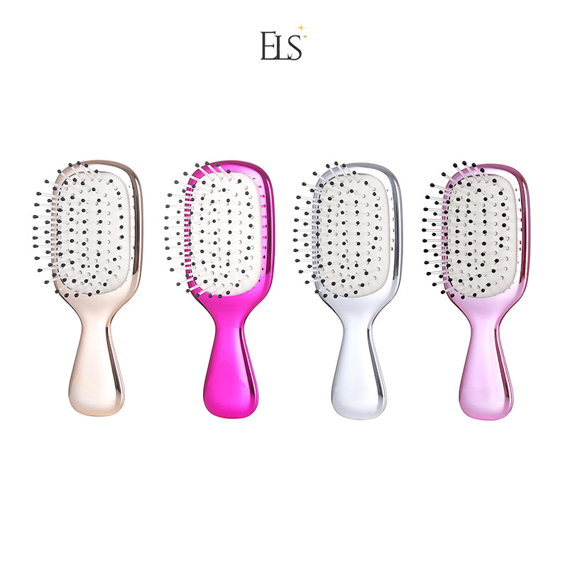 ELSA Sisir Hair Brush Hair Comb Sisir Anti Rontok Travel Size Sisir Anti Kusut Mini Hair Brush Comb 