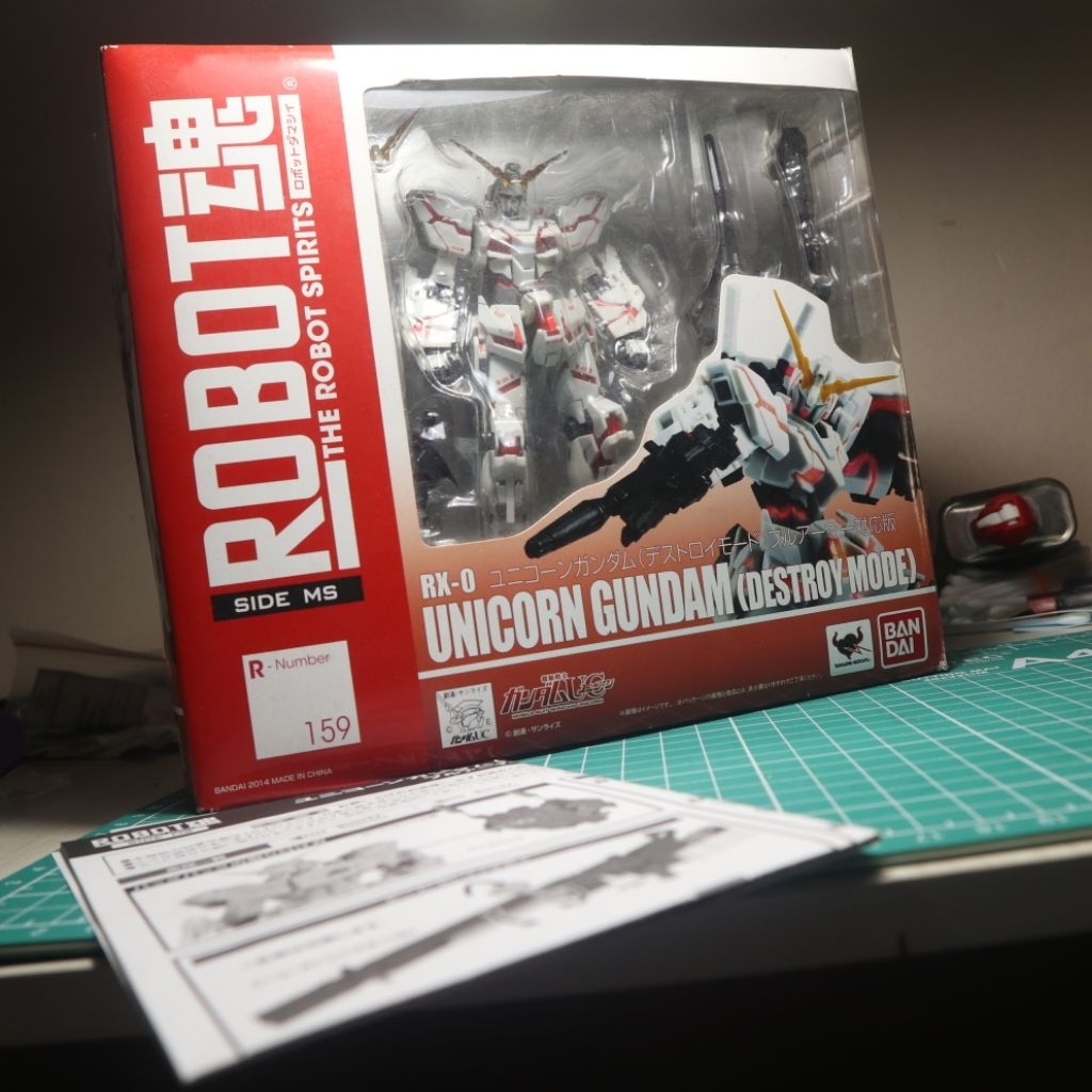 Robot Damashii spirit Unicorn Gundam Destroy mode