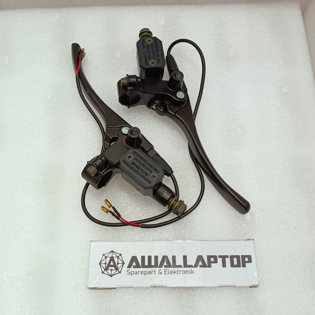 master rem motor listrik yadea cakram kanan kiri set sensor rem universal