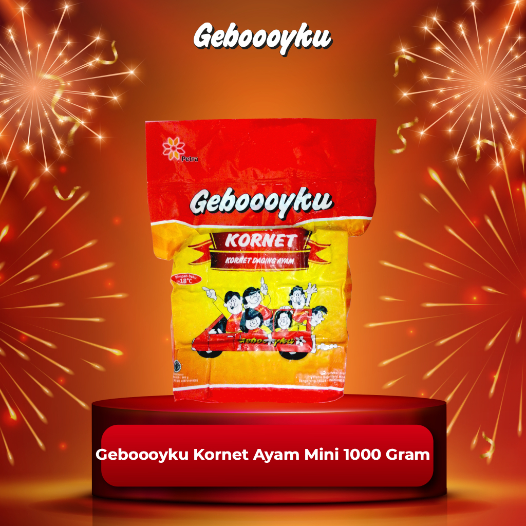 Geboooyku Kornet Mini 1000 Gram