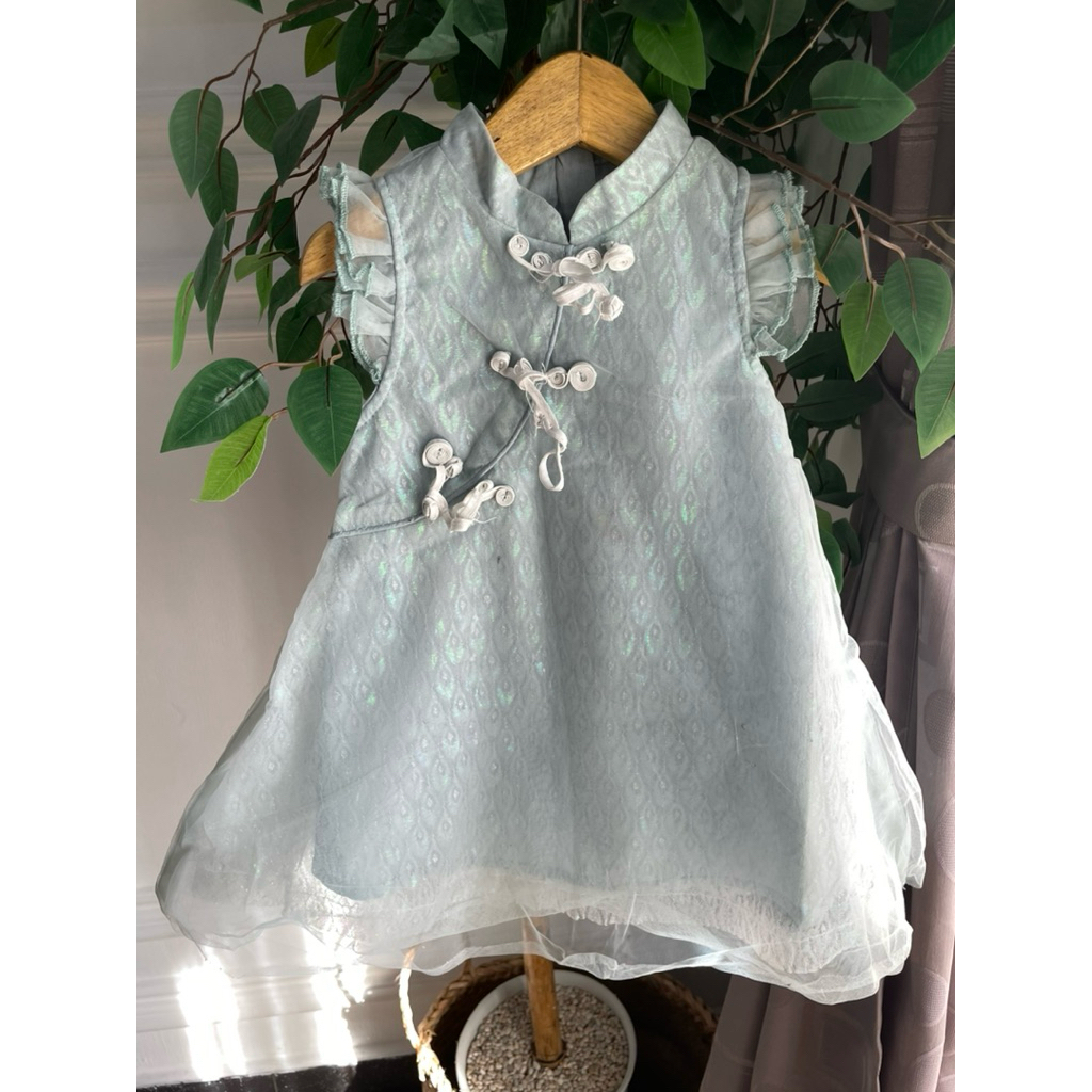 preloved cheongsam anak dress anak