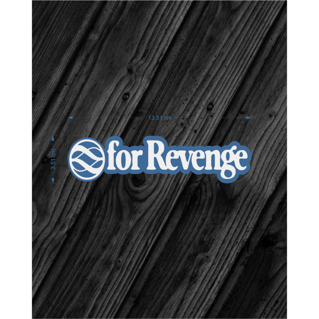FOR REVENGE STIKER BAND FOR REVENGE