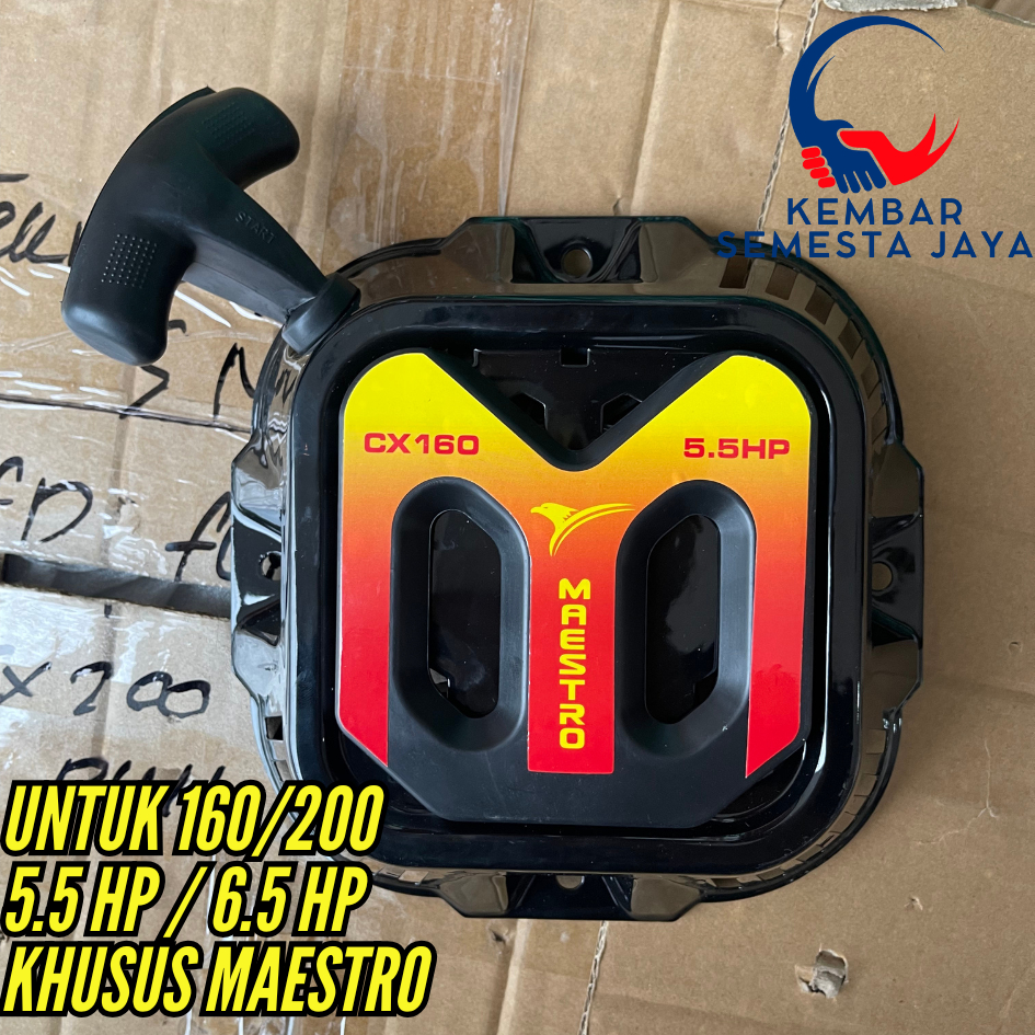 MAESTRO Recoil Starter ASLI ORI Engine 5,5 HP 6,5 PK Honda GX160 CX 160 CX 200 Genset MT3200CE 2500 