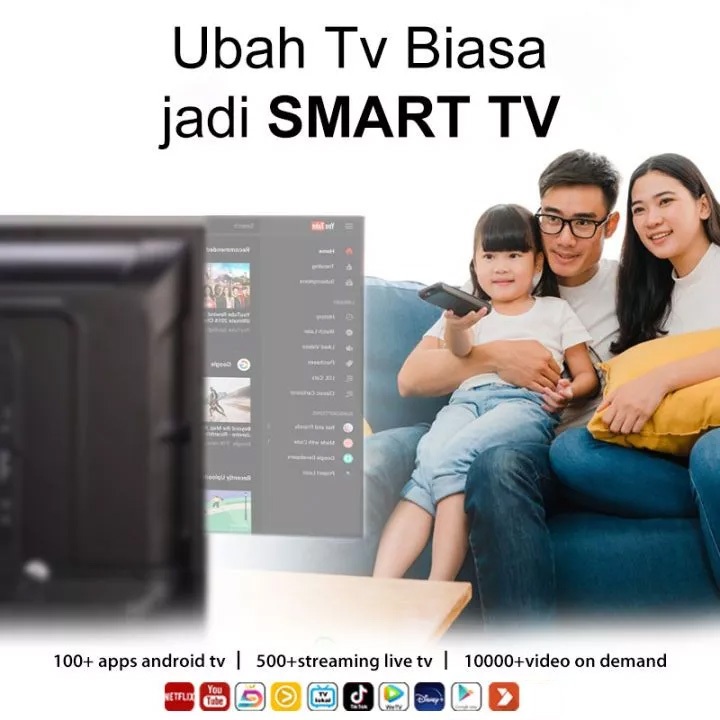 TERBARU TRIPSKY M96 STB TV BOX M96W2 ANDROID TV BOX 4GB RAM 32G ROM 4K ANDROID 11.0 BLUETOOTH TV BOX