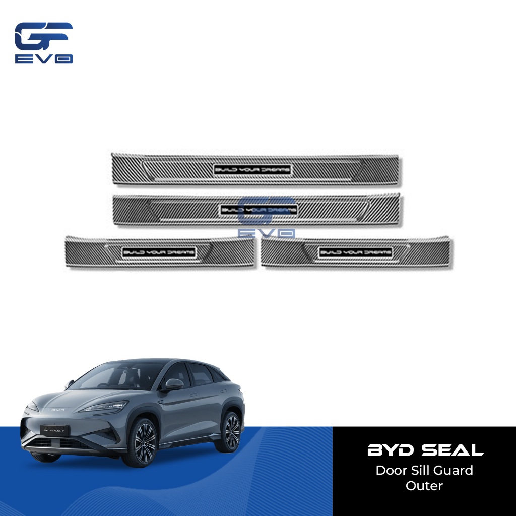 BYD Seal Door Sill Guard Outer Sill Plate Pintu Luar