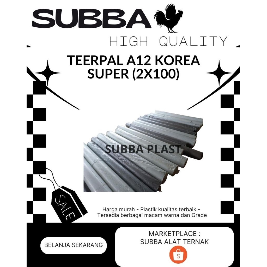 TERPAL A12 KOREA SUPER (2 X 100 M)