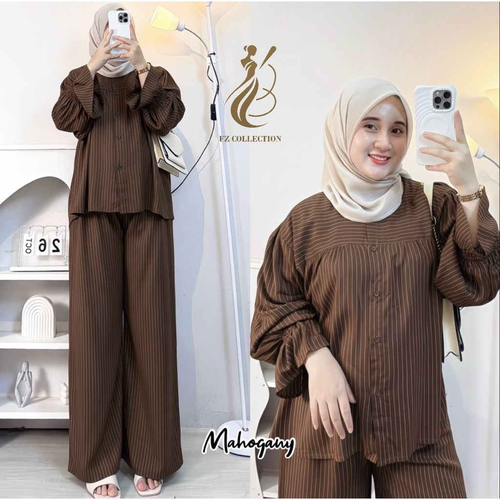 Setelan Wanita Casual ARIMBI SALUR Rayon Premium / Setelan Mewah Jumbo Busui Kekinial Termurah