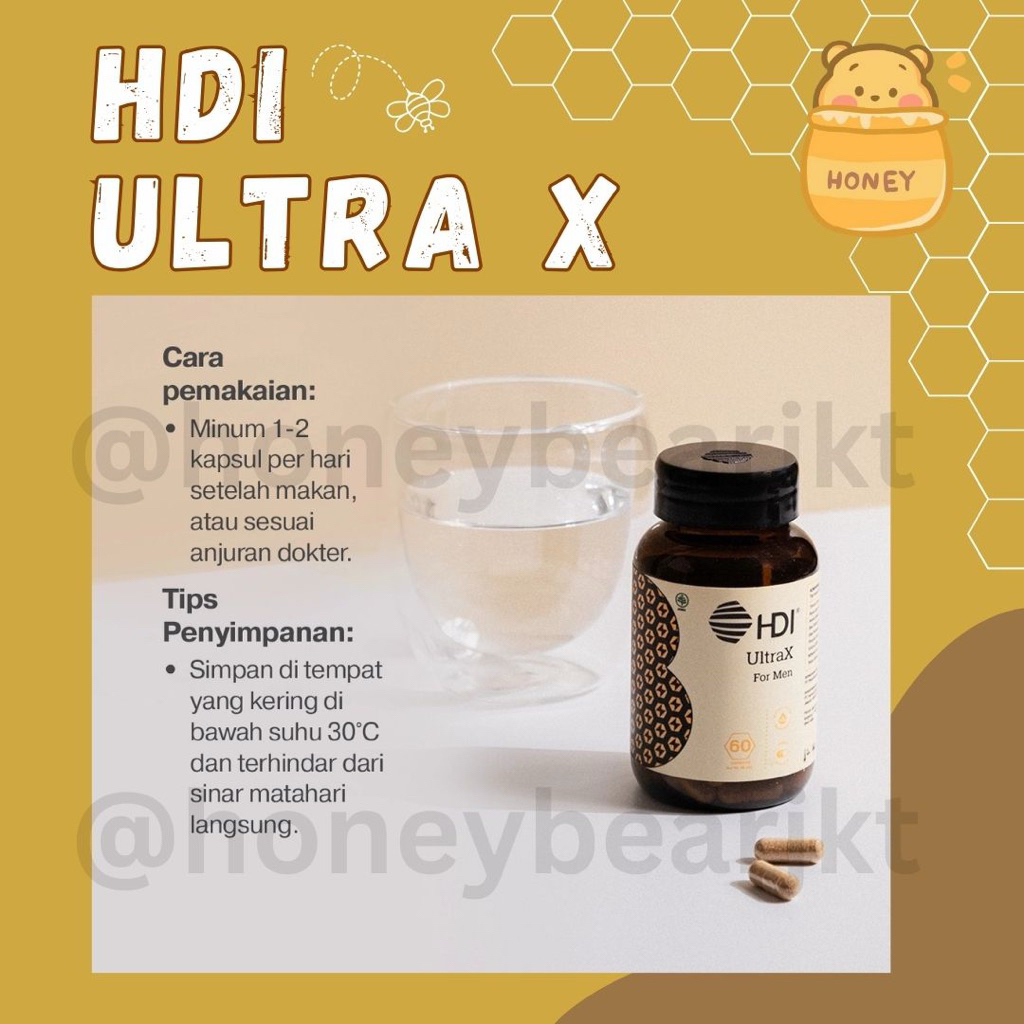 HDI Trimee X Suplemen Herbal Diet & Kontrol Berat Badan / HDI Bone & Joint Health Vitamin Kalsium & 