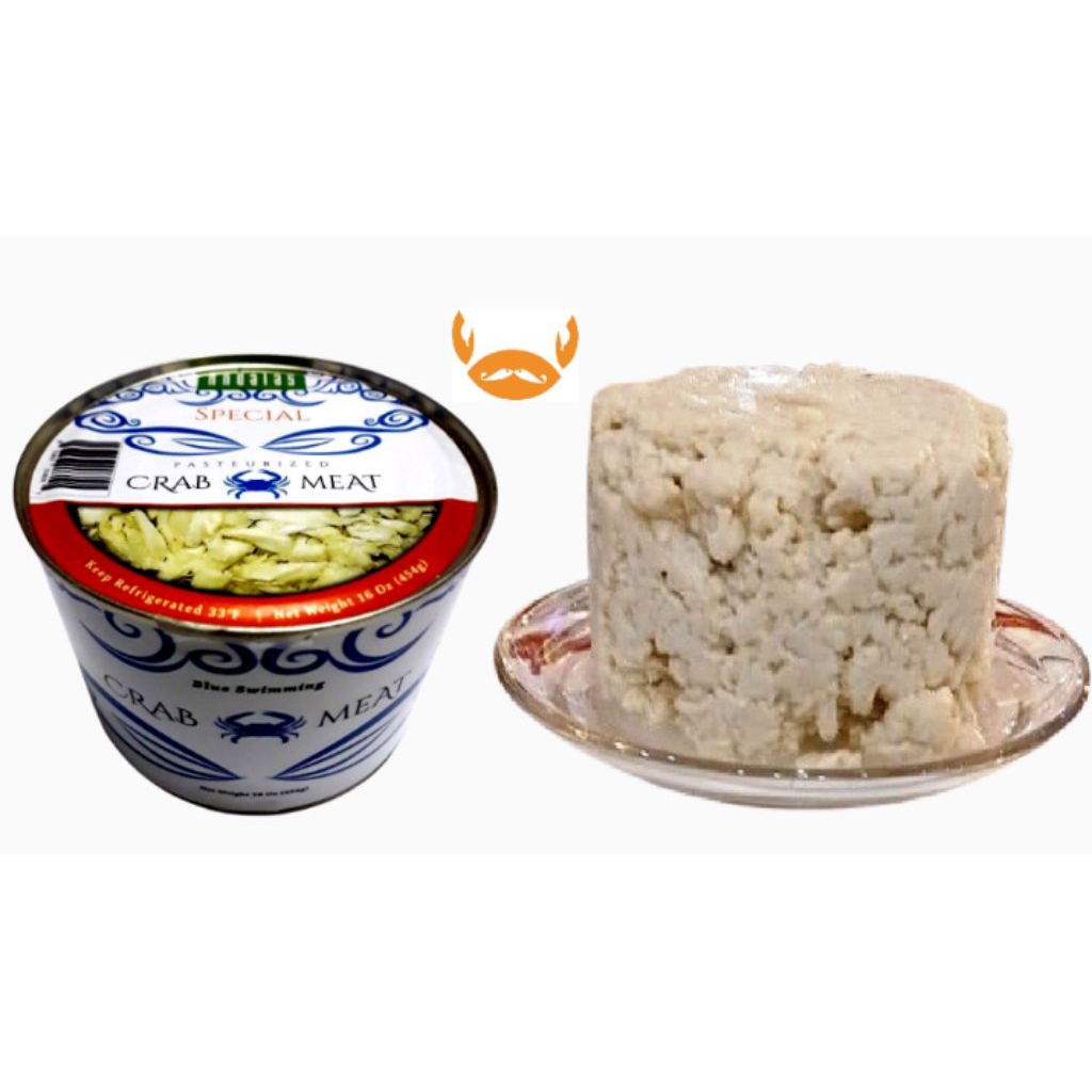 Andalas Daging Rajungan Kupas Pasturisasi tanpa cangkang kemasan kaleng 454 gram - Special