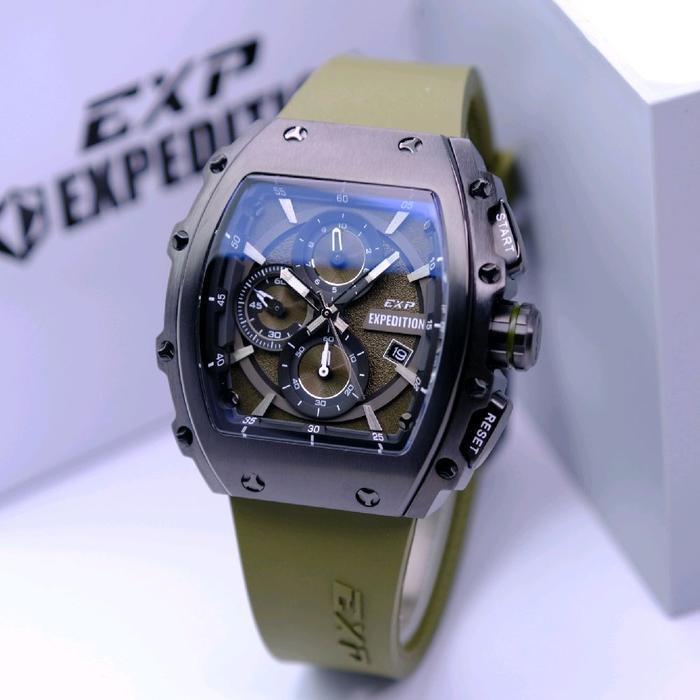 Expedition E 6846 E6846 Jam Tangan Pria Original