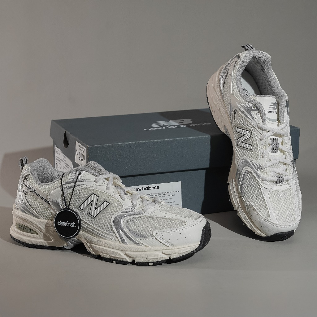 New Balance 530 White Silver Grey