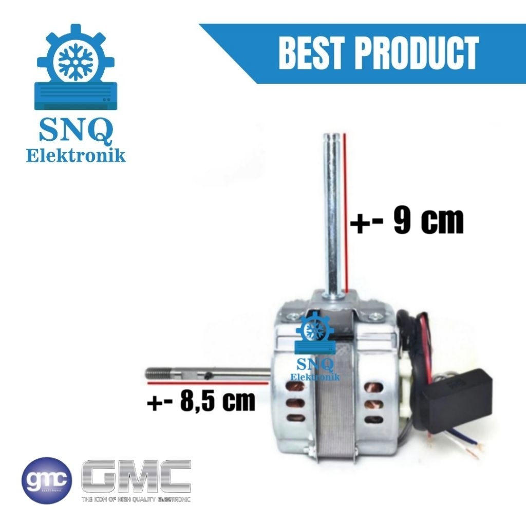 Dinamo kipas angin GMC 18 inch baling-baling besi - Motor kipas angin 18 inch GMC model drat - Mesin