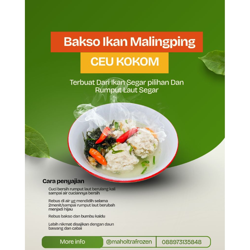 bakso ikan Malingping