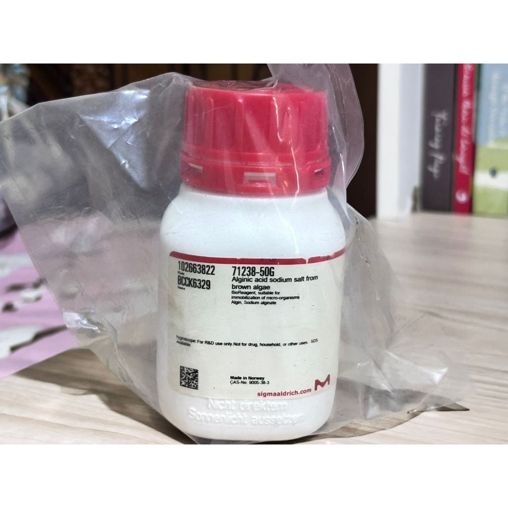 Alginic acid sodium salt from brown algae