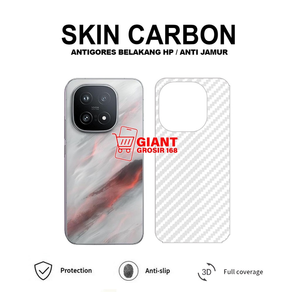 IQOO Z10R IQOO 15 IQOO Z10 LITE SKIN CARBON 3D ANTIGORES BELAKANG SKIN CARBON IQOO Z10R IQOO 15 IQOO