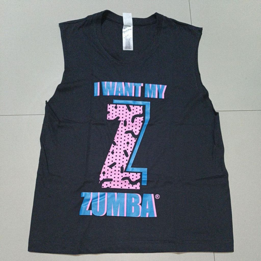 Preloved Kaos Zumba Wear ZW Original