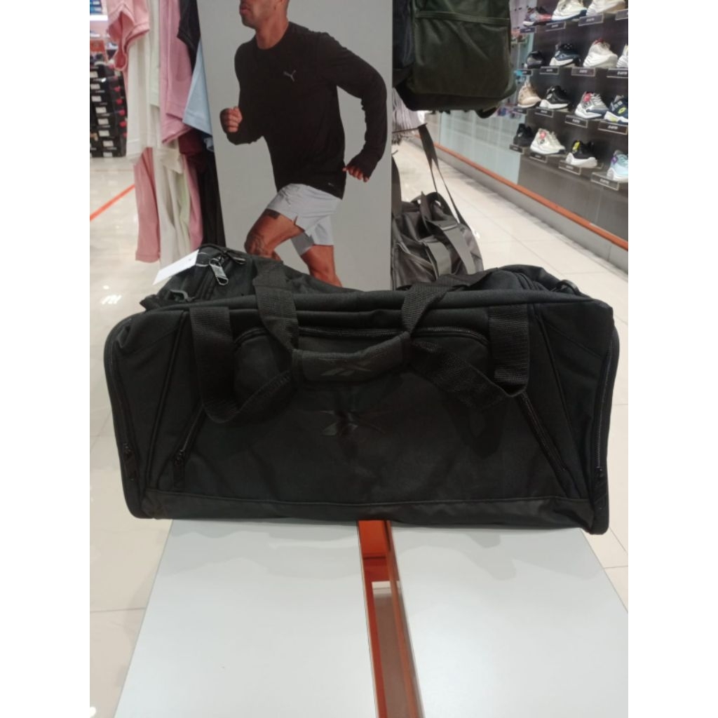 Tas travel reebok duffle bag gym bag travel bag