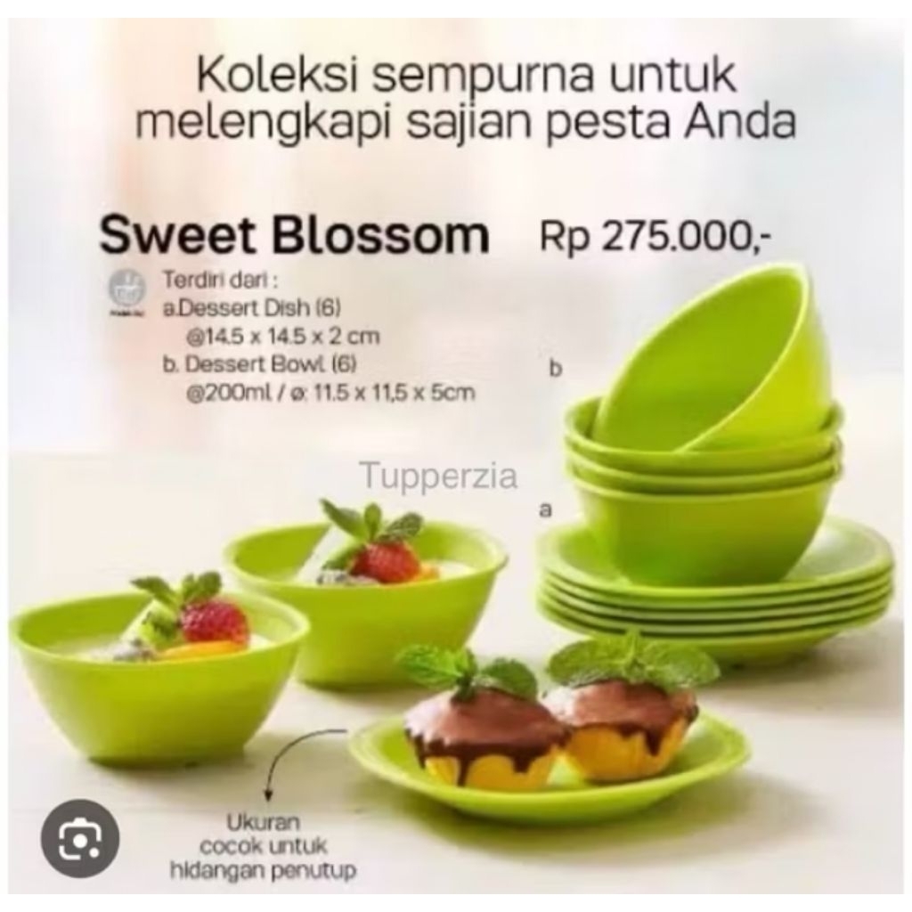 Sweet blossom Tupperware