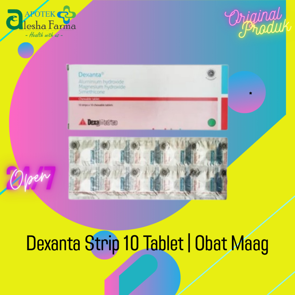 Dexanta Strip 10 Tablet | Obat Maag