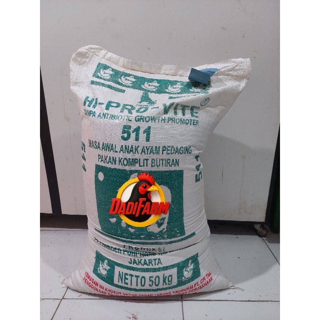 Pakan Ayam Starter pedaging 511 50KG
