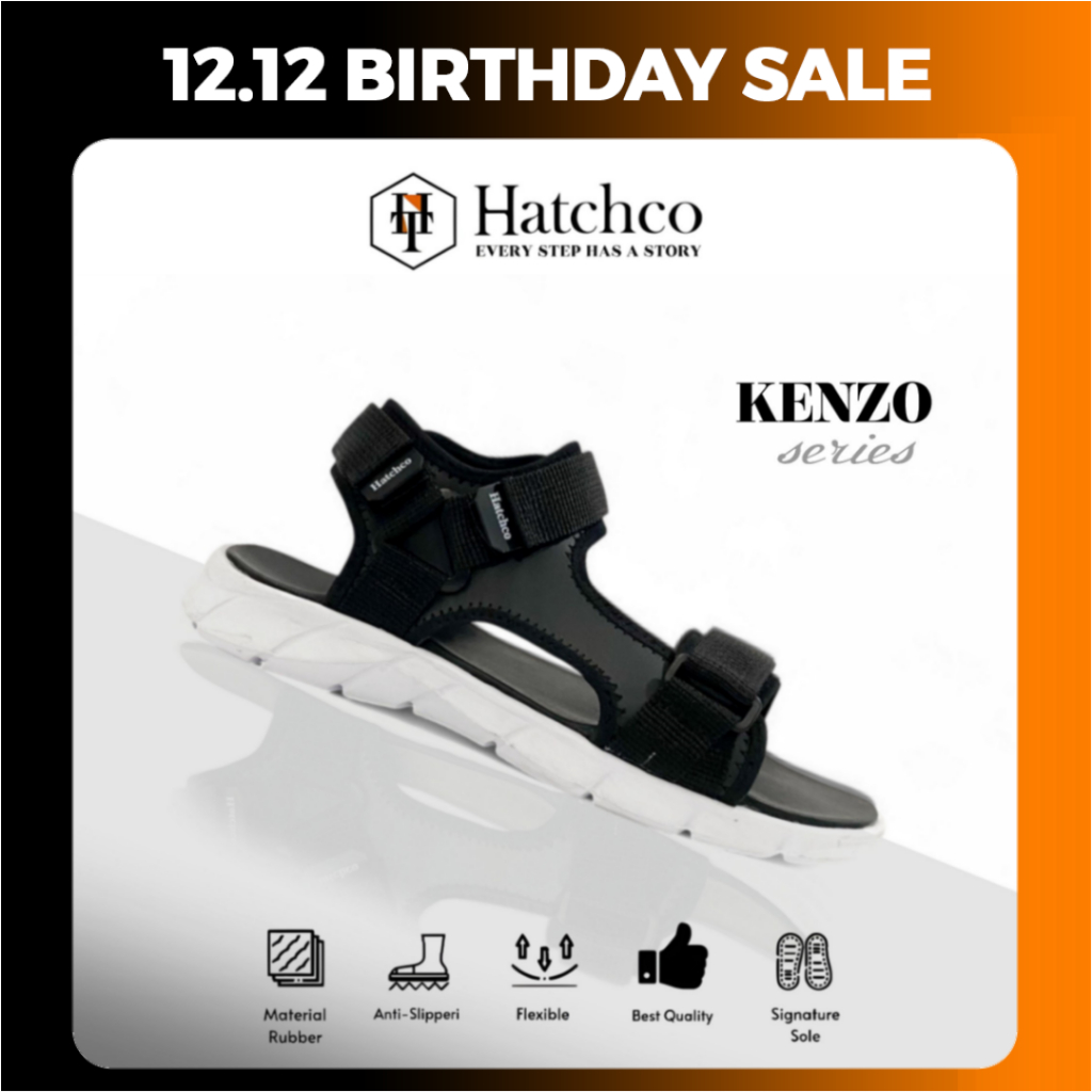 Hatchco Official - Sandal Gunung KENZO Sandal Adventure Sandal Outdoor Sendal Gunung Pria Wanita San