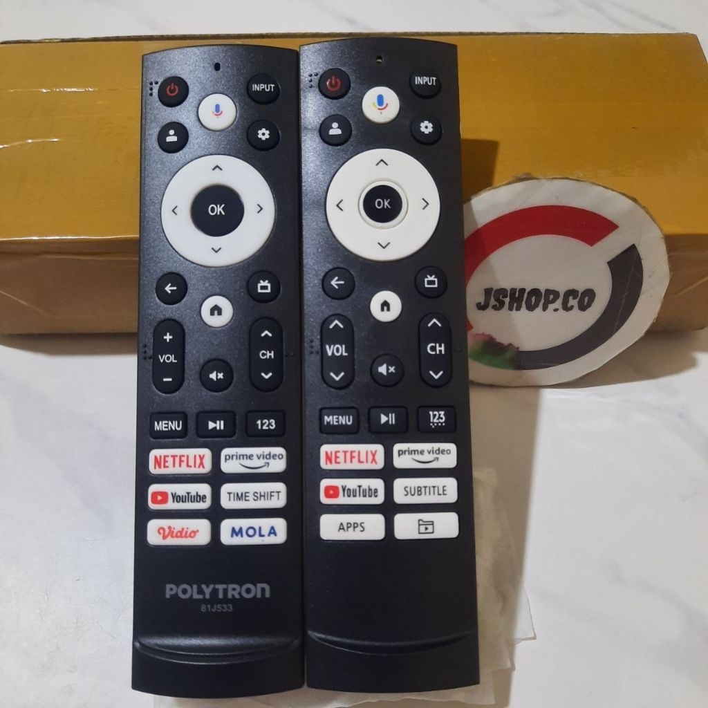 REMOTE/REMOT TV LCD LED POLYTRON 81J533 32BG5058 32RG5059 43TG5055 SMART TV ANDROID VOICE NOTE BLUET