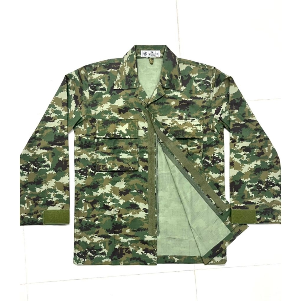 BAJU PDL SAGE GREEN / BAJU PDL TNI TERBARU GREN SAGE