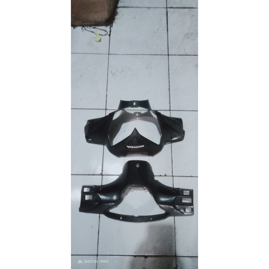 COVER BATOK DEPAN-BELAKANG ORIGINAL AHM COPOTAN HONDA SUPRA X 125 R BATMAN