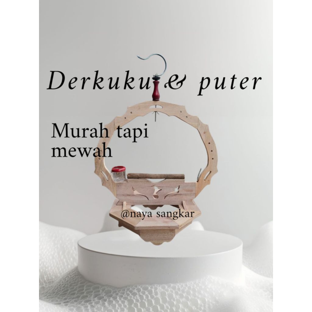 Sangkar layang derkuku pdan puter murah tapi mewah, mentahan halus mulus