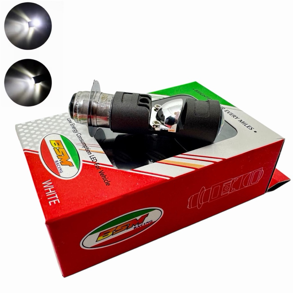 Lampu H6 Utama Biled Motor Mini Laser Lampu Depan Motor BILED New Lampu Led Motor Depan Super Terang