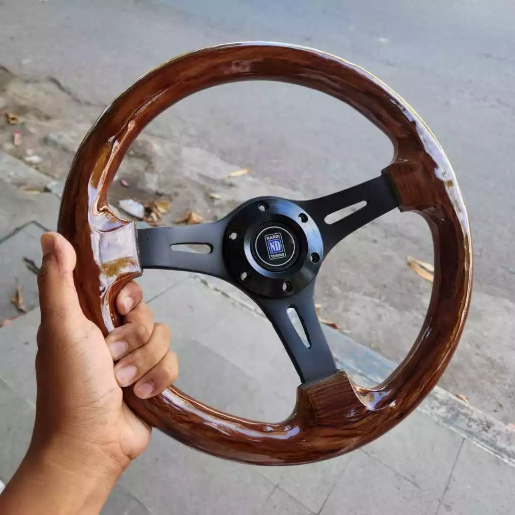 STIR NARDI WOOD CLASSIC PREMIUM - STEERING WHEELS KAYU SETIR STEER / Stir Nardi