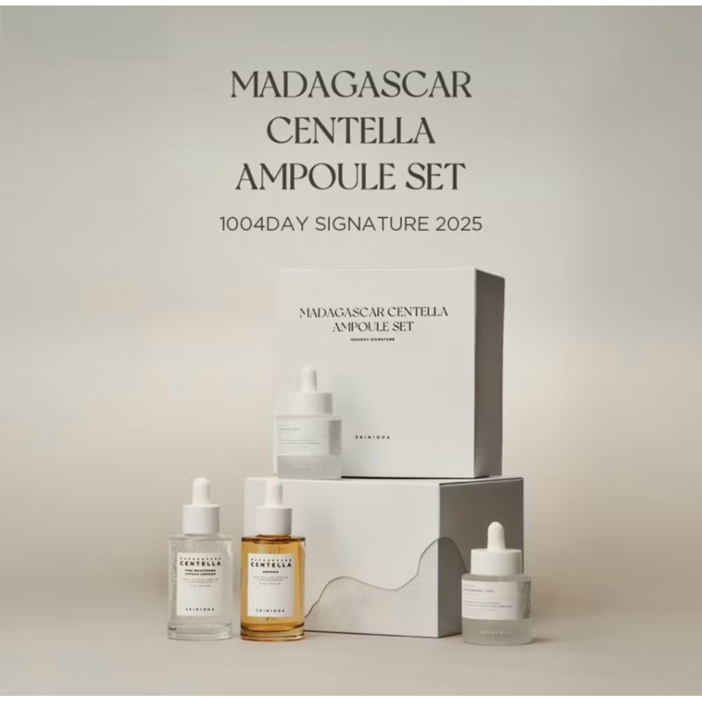 SKIN1004 Madagascar Centella Ampoule Set - 1004DAY SIGNATURE (2025)
