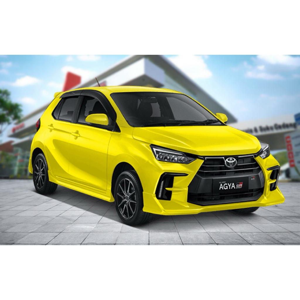 headlamp lampu depan toyota agya 2023