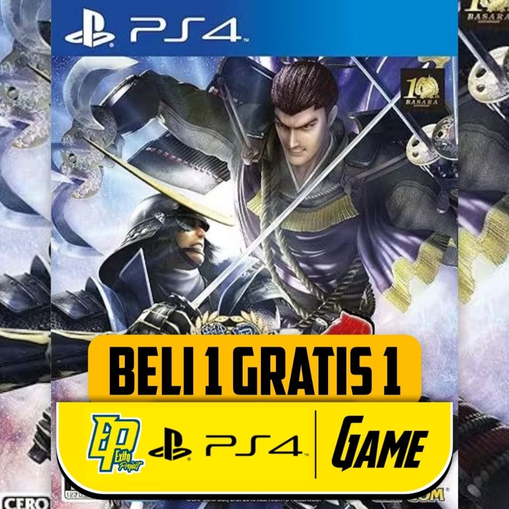 SENGOKU BASARA 4 GAME PS 4 HEN - FORMAT PKG