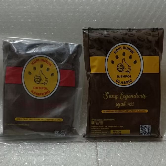 Kopi Kampung Cap Djempol (500g) Kopi Bubuk Khas Pontianak / Kopi Jempol / Kopi Djempol Pontianak / K