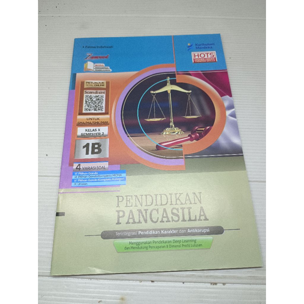 LKS SMA MA PENDIDIKAN PANCASILA KELAS 10 SEMESTER 2 KURIKULUM MERDEKA