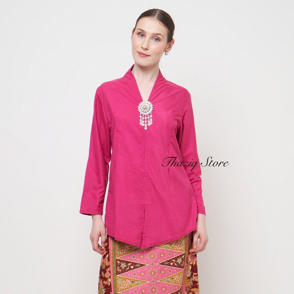 Atasan Kebaya Encim Polos Betawi Terbaru Kartini Kebaya Encim Seragam Brismaid