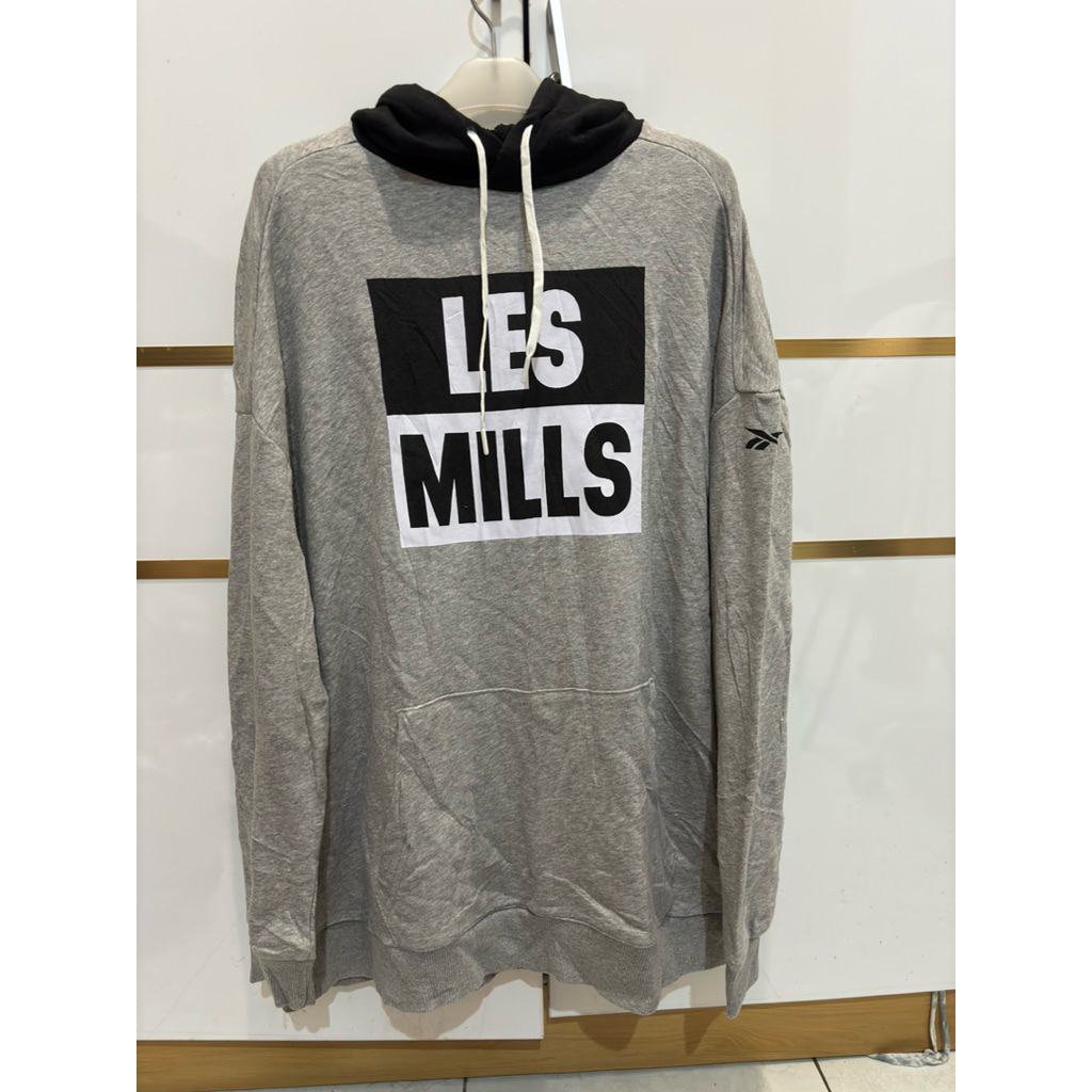 Jaket hoodie Reebok x Les Mills original