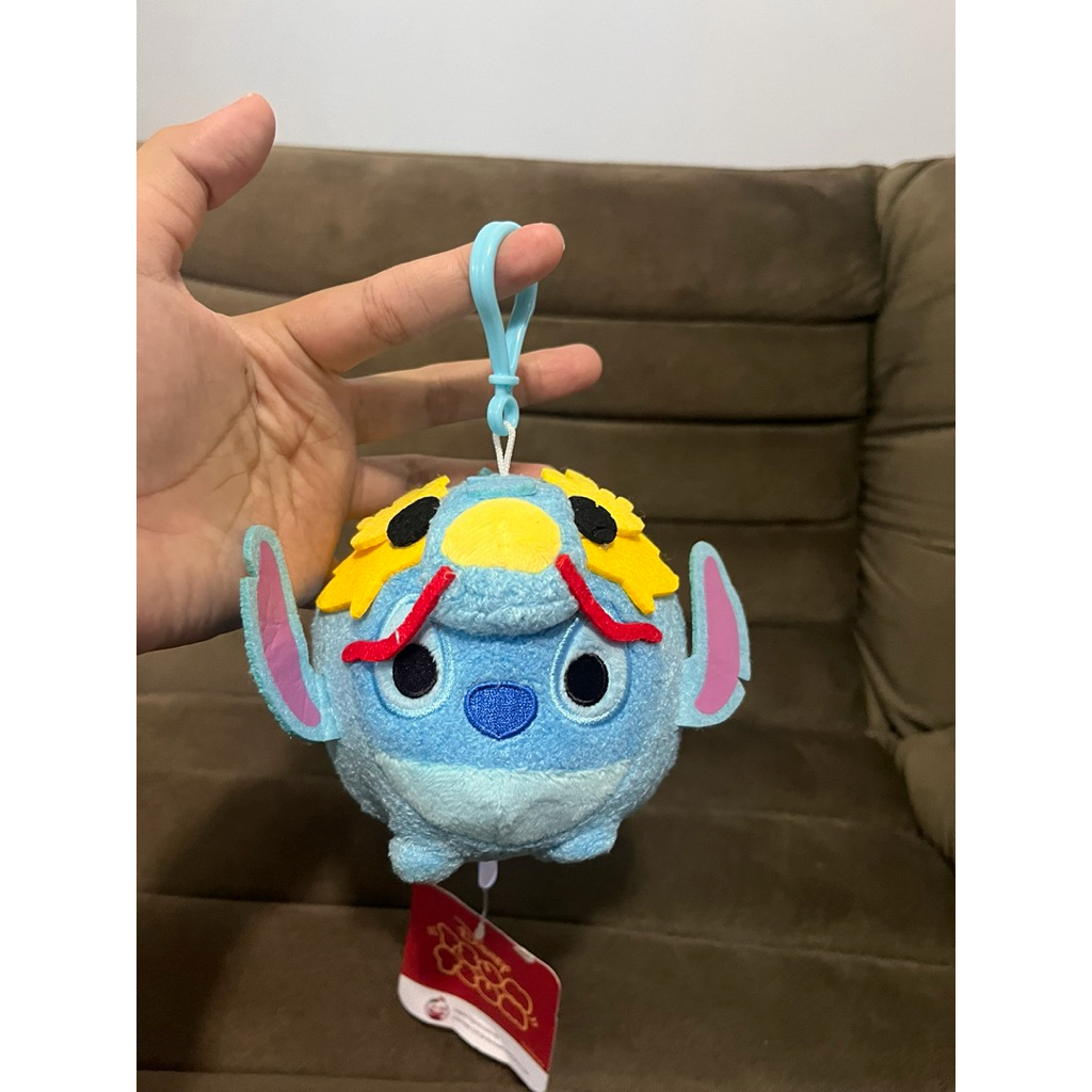 [BARU] Gantungan kunci/tas boneka Stitch Disney tsum-tsum newtag original