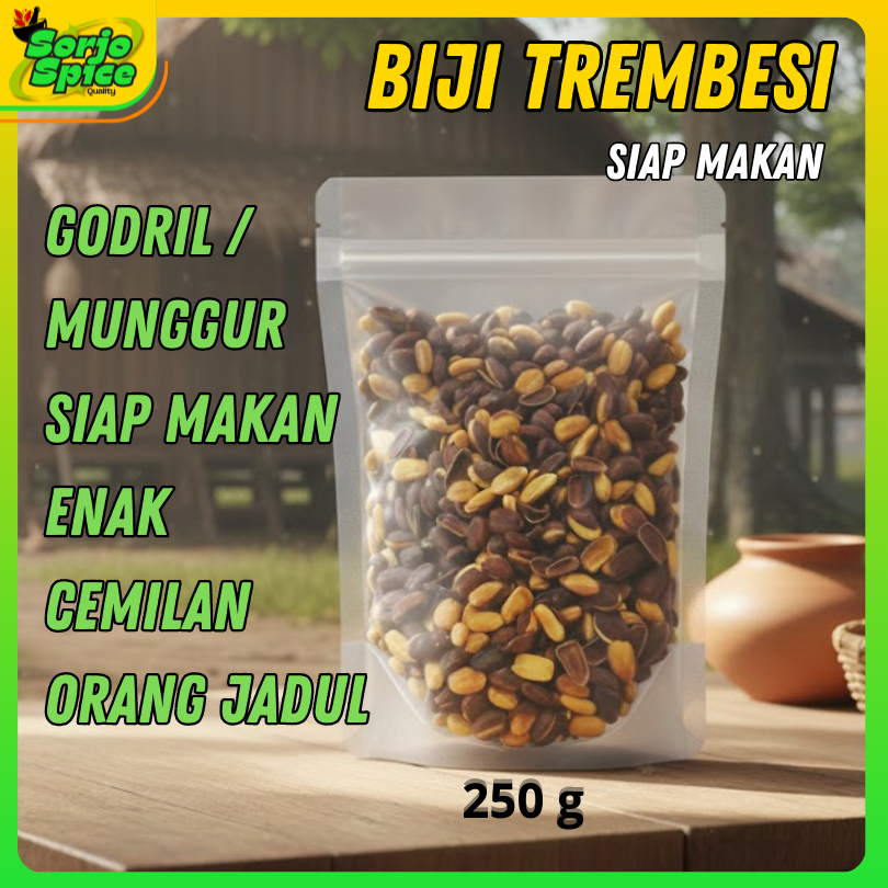 Godril Cemilan Tradisional - Biji Trembesi - Munggur Cemilan jadul