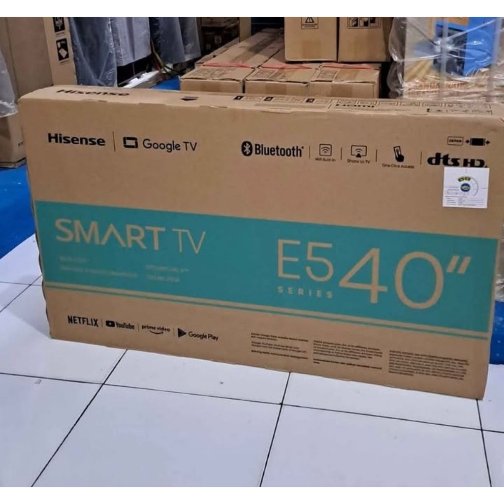 Hisense TV 40 inch FHD Google - TV Smart 40E5G