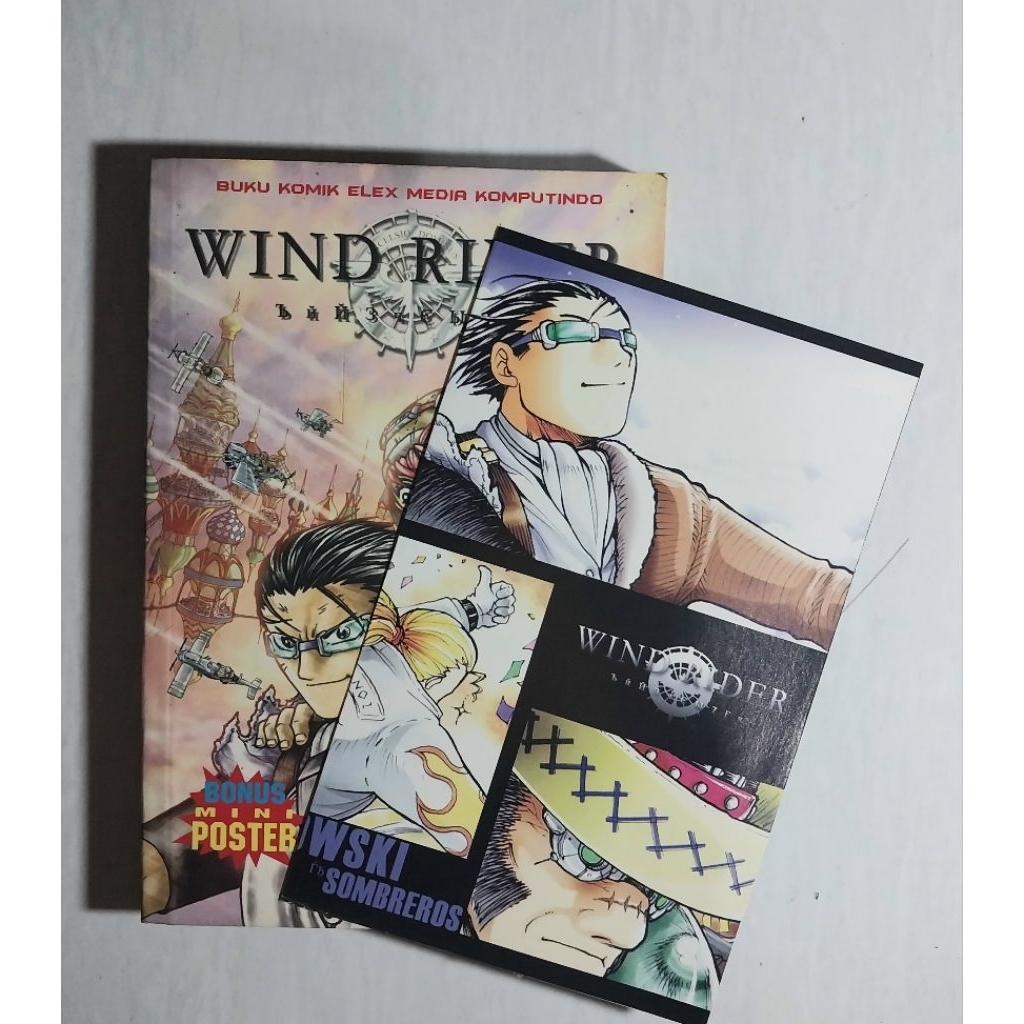 Komik Preloved Wind Rider Lengkap Dengan Bonus Mini Poster