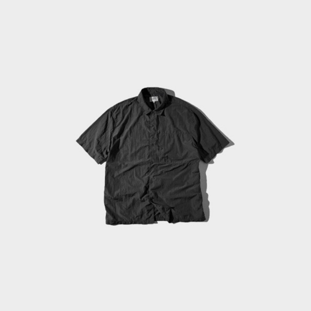 olzen nylon utility shirt charcoal
