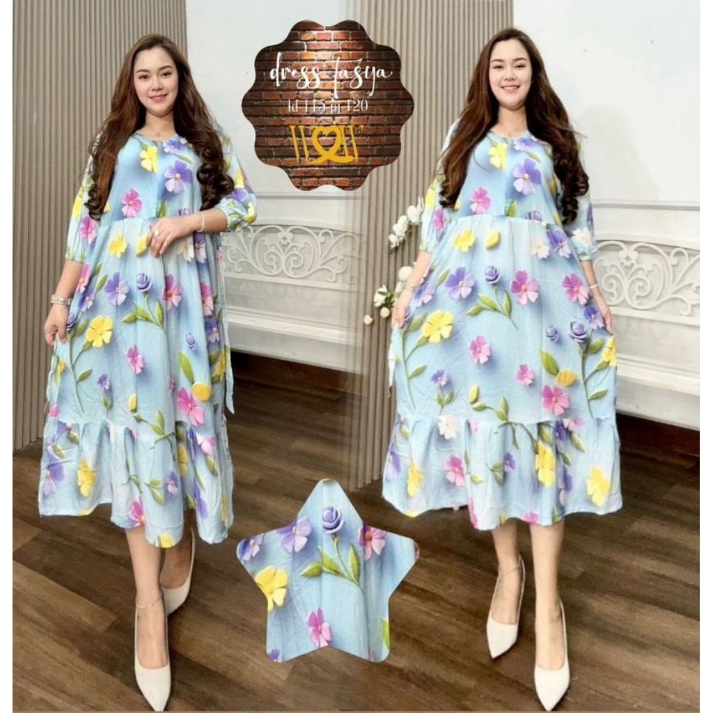 TOKO AFIQAH BUKITTINGGI - DRESS RAYON