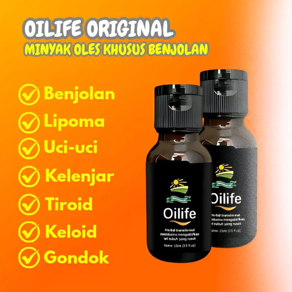 Oil Minyak oles khusus Benjolan, lipoma, kelenjar