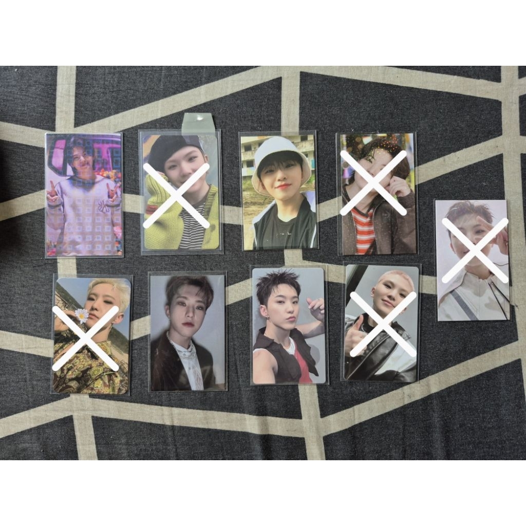[BACA DESKRIPSI] WOOZI PHOTOCARD TC RUBY TTT BEAM 96ERS DOUBLE HORANGHAE