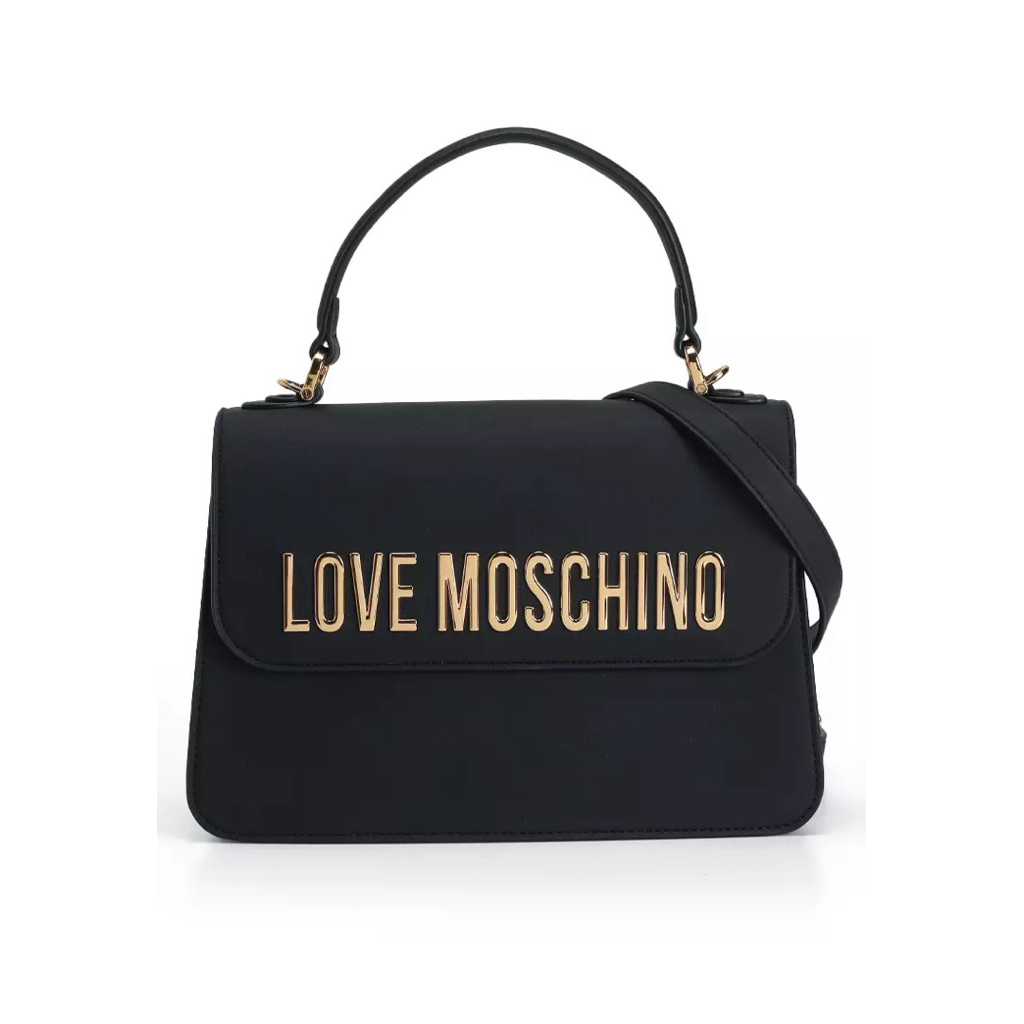 Love Moschino Bold Love Top Handle Bag - Black Original